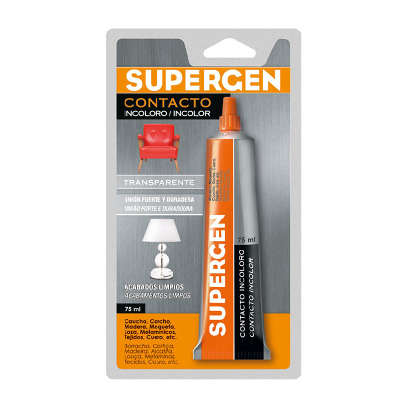 ADHES Contac Supergen Incoloro 75 ML cola contacto - Imagen 2