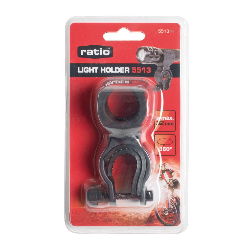 Soporte DE Linterna PARA Manillar BICI RATIO - Imagen 4