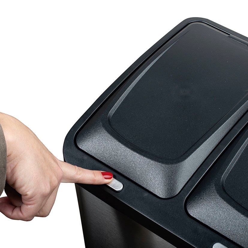 CUBO PEDAL Ecologico 3 COMP Habitex 5X31X77 Cm 6X21 - Imagen 4