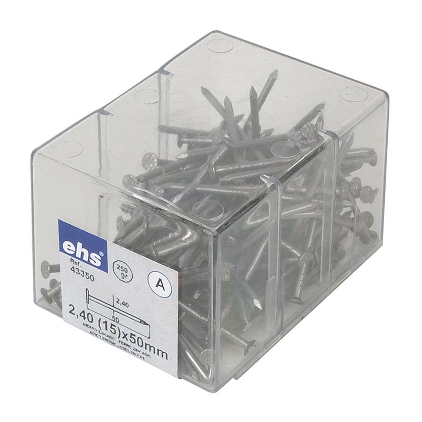Puntas C/plana CINC 11X27 EHS 11X27 Mm Hierro - Imagen 2