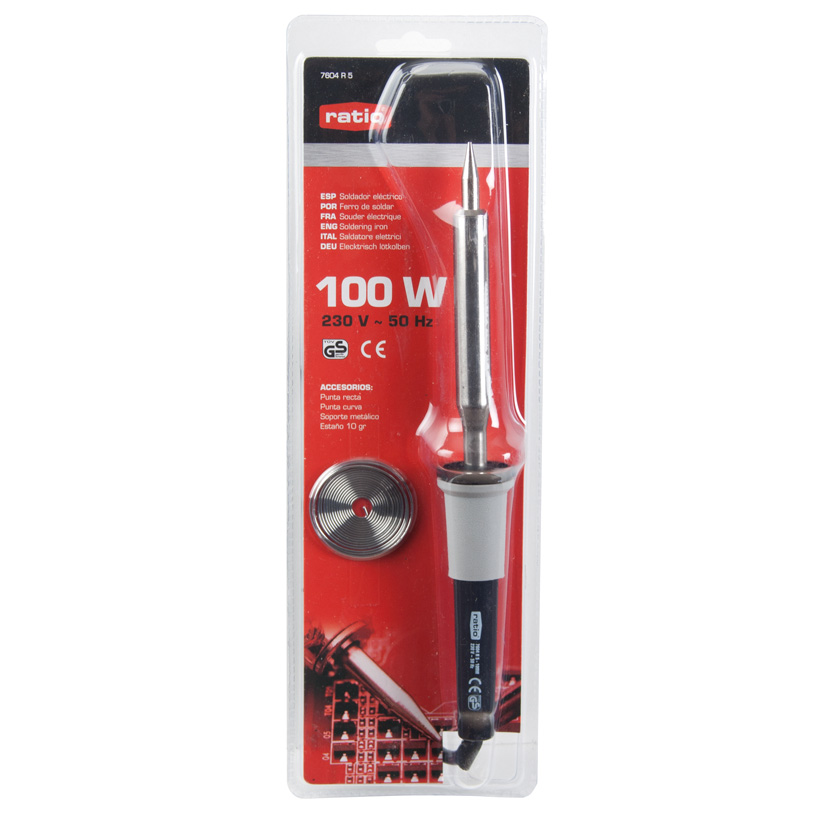 Soldador LAPIZ 80 W CE/GS 2 Puntas RATIO 80 W lápiz - Imagen 2