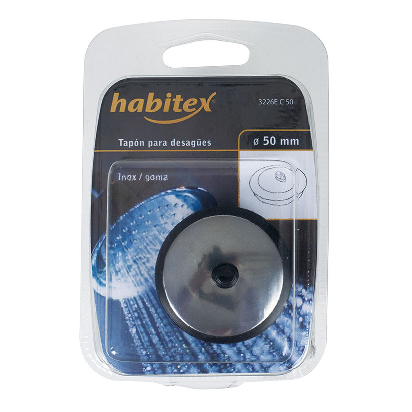 TAPON Lavabo C/chapa 47 MM Habitex 47 MM desag - Imagen 2