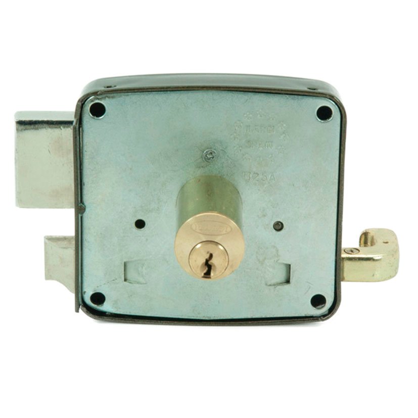 Cerradura Sobreponer 1125 80 MM IZQ BOMB RED Ilargi 1125A cilindro redondo - Imagen 2