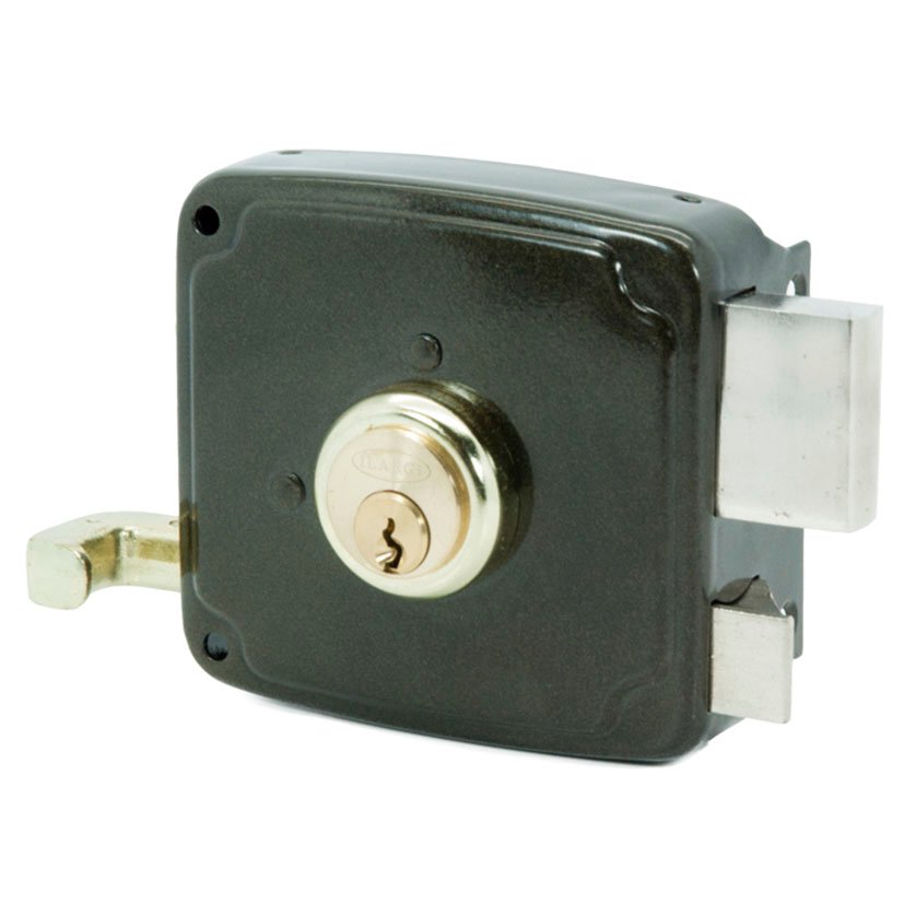 Cerradura Sobreponer 1125 80 MM IZQ BOMB RED Ilargi 1125A cilindro redondo - Imagen 3