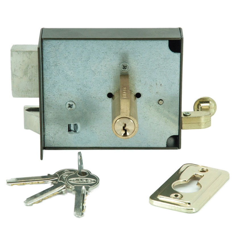 Cerradura Sobreponer 125A 100 Mm IZDA BOMB Martillo Ilargi 100 MM - Imagen 3