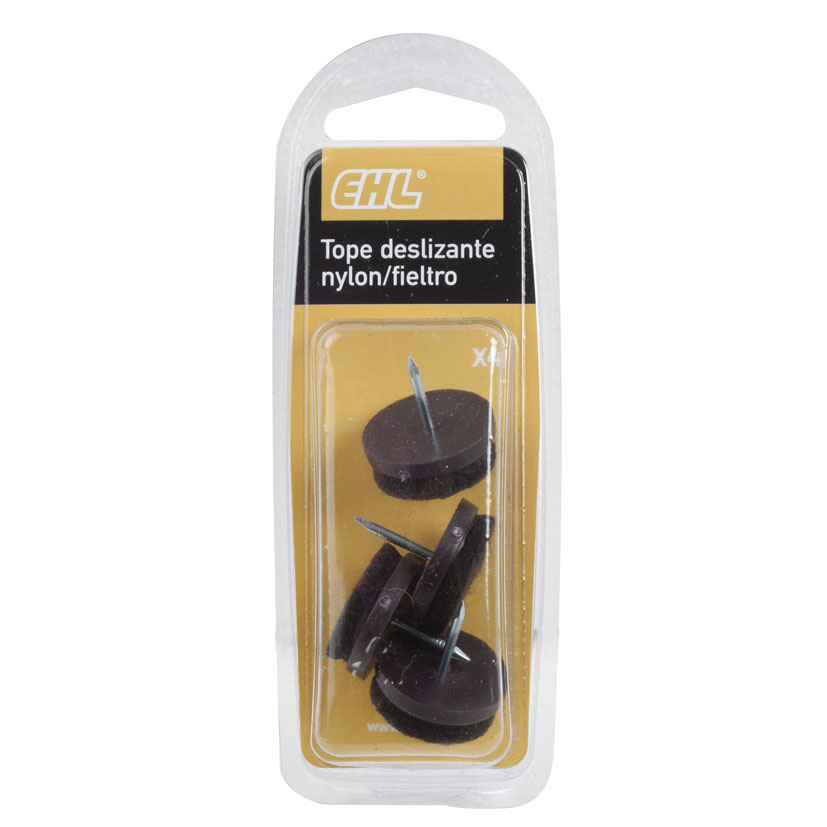 Deslizante NYLON / FIELT 17 Mm 4U EHL fieltro deslizant - Imagen 2