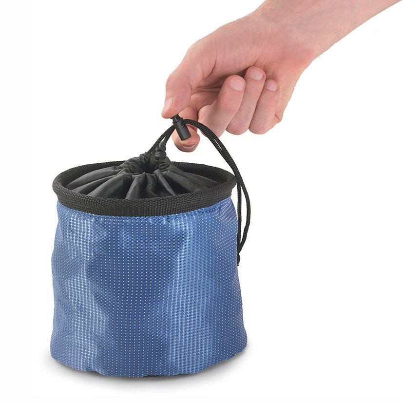 BOLSA Portapinzas CON Mosqueton Colgador Metaltex Azul tendedero - Imagen 4