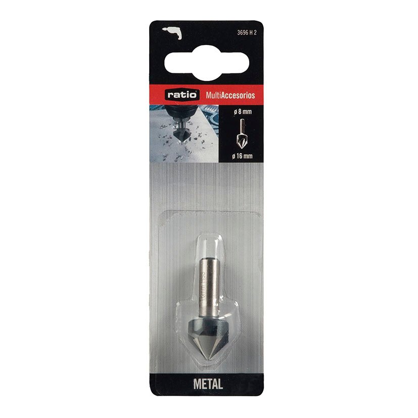 Avellanador EN HSS PARA METAL Ø16 MM RATIO fresa - Imagen 2