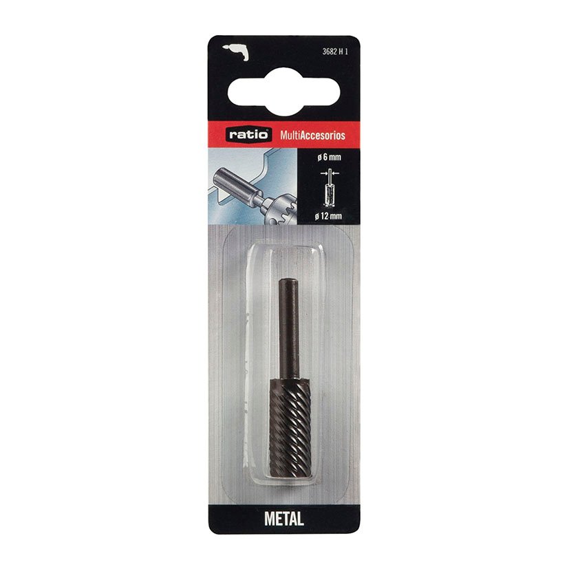 LIMA Rotativa Cilind Ø12X30 MM para METAL RATIO fresa - Imagen 3