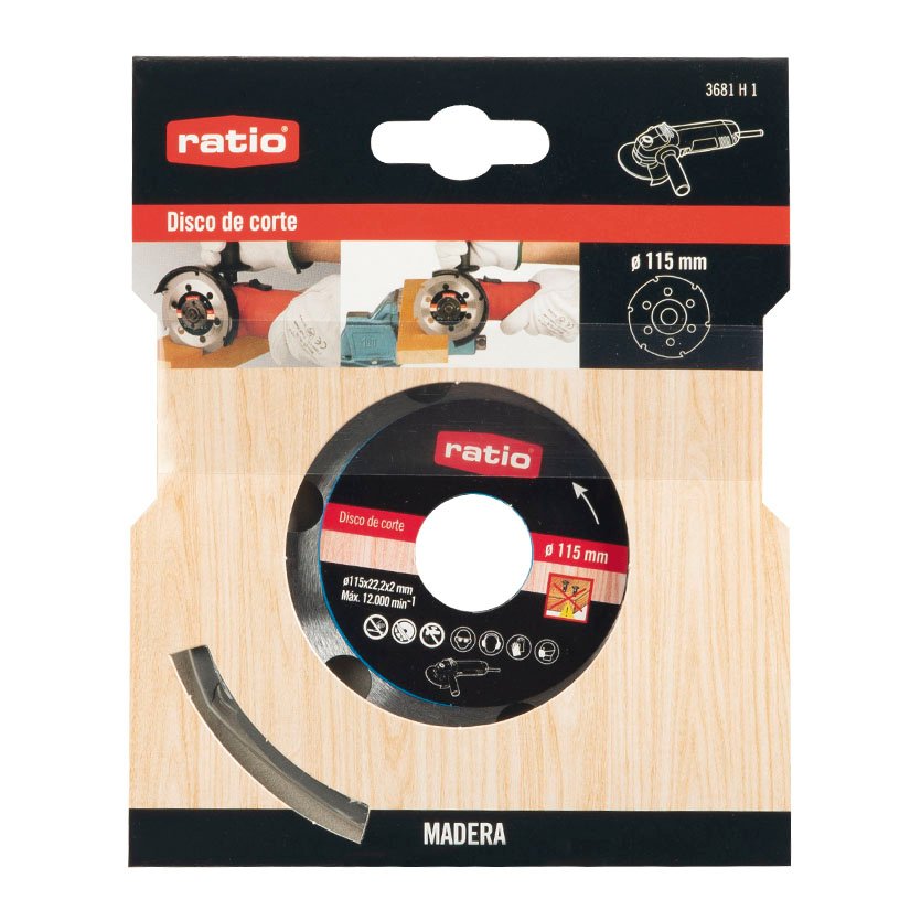 DISCO CORTE para Madera 115X2,0X22,2 RATIO - Imagen 5