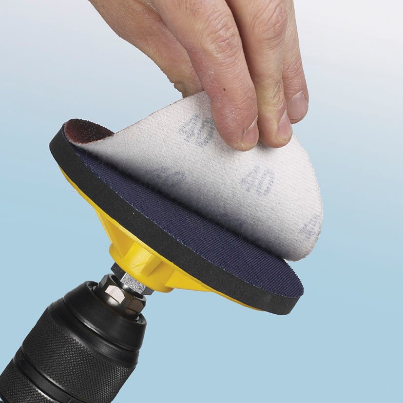 PLATO Autogrip 125 MM M14 Incluy EJE Ø10 RATIO 125 MM taladro - Imagen 5