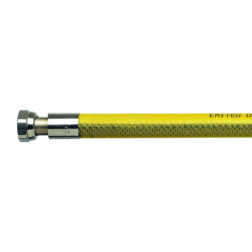 TUBO Cocina Y Encimeras GAS INOX H-H 1 M regulador tubería - Imagen 2