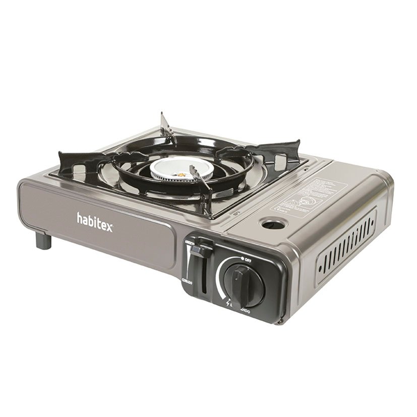 Cocina Camping GAS 1 FUEGO Habitex 3X28 4X11 hornillo lámpara - Imagen 5