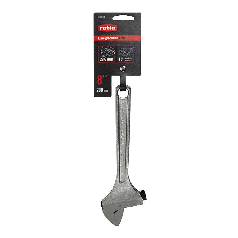 LLAVE Graduable CR-V 8" RATIO 200 Mm llav vaso - Imagen 3