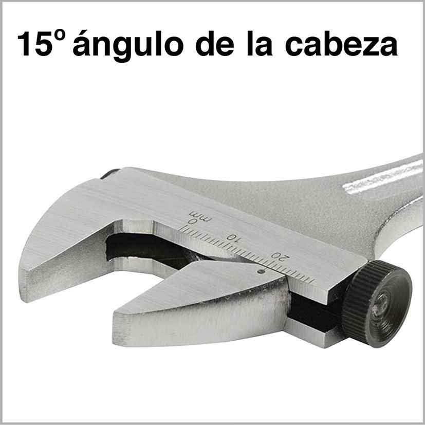 LLAVE Graduable CR-V 8" RATIO 200 Mm llav vaso - Imagen 8
