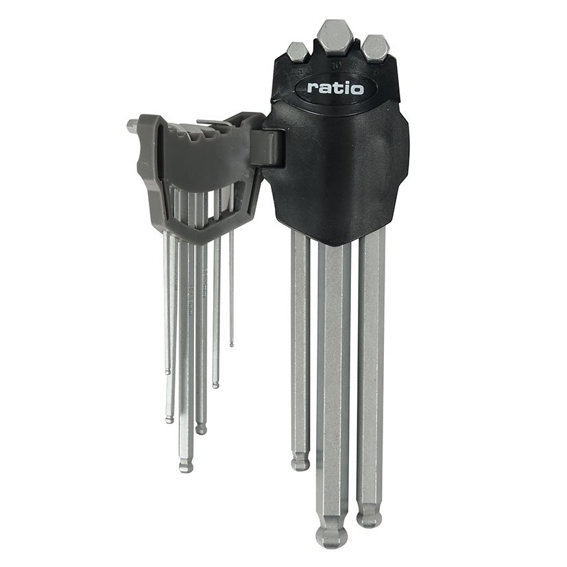 Llaves ALLEN PUNTA BOLA Juego 9 RATIO 10 Mm vaso - Imagen 3