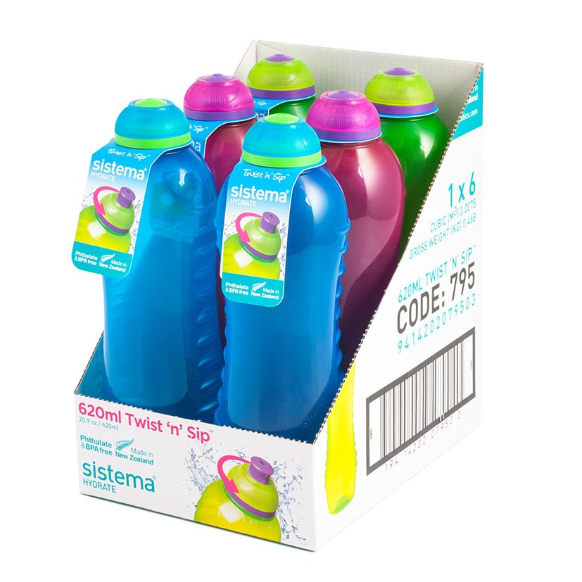 Botella PP LUNCH Squeeze 0,46 LT 460 Ml termo - Imagen 3