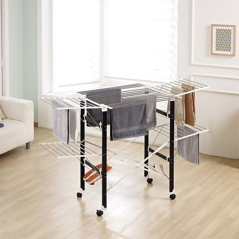 Tendedero PLEG Inox/abs C/ruedas Habitex 174X83X110 Cm 52X10X110 Cm - Imagen 3