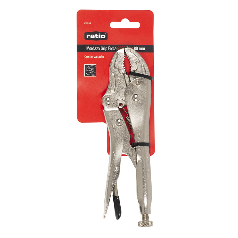 Mordaza GRIP BOCAS Curvas CHR-V 180 RATI RATIO 180 Mm herramienta sujeción - Imagen 2