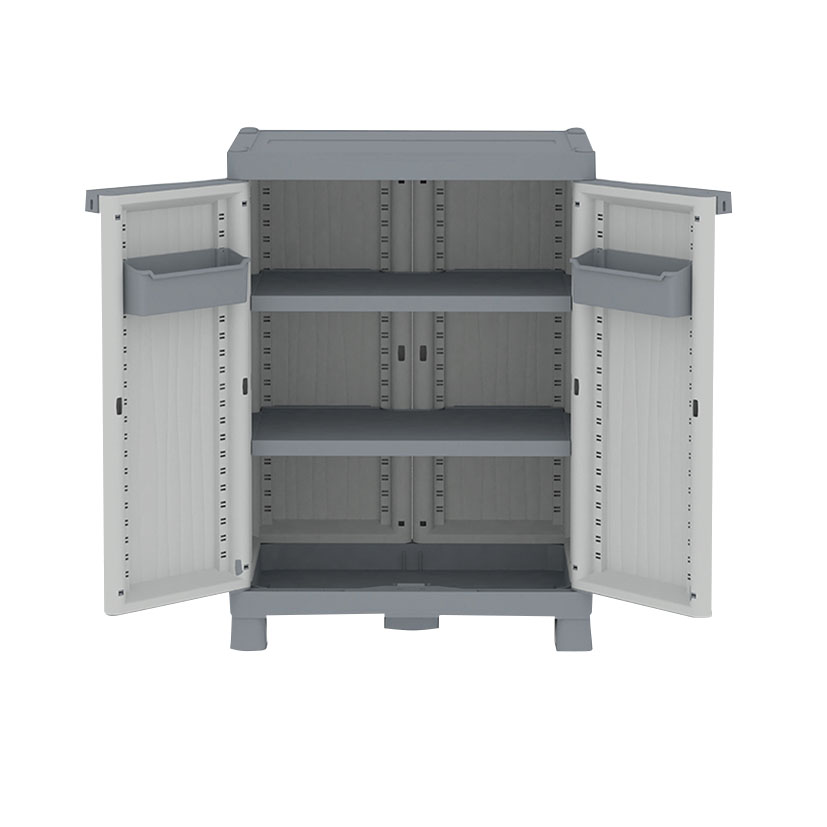Armario Resina Wavebase 700 BAJO 2 BALD Jobgar 70X44X98 Cm - Imagen 2