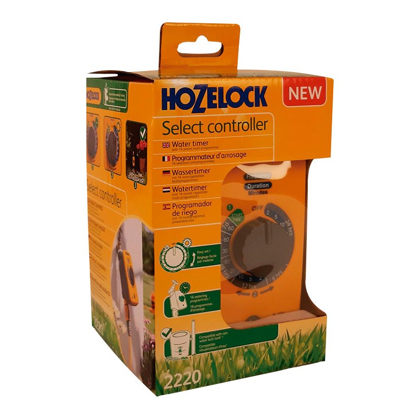 Programador RIEGO Electronico 2220 Hozelock 115X124X178 Cm 377 Gr aspersor - Imagen 3