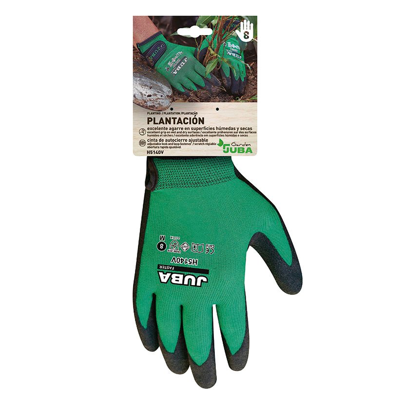 Guante Jardin Nylon+pvc T/9 Juba 5140 V mecánico - Imagen 2