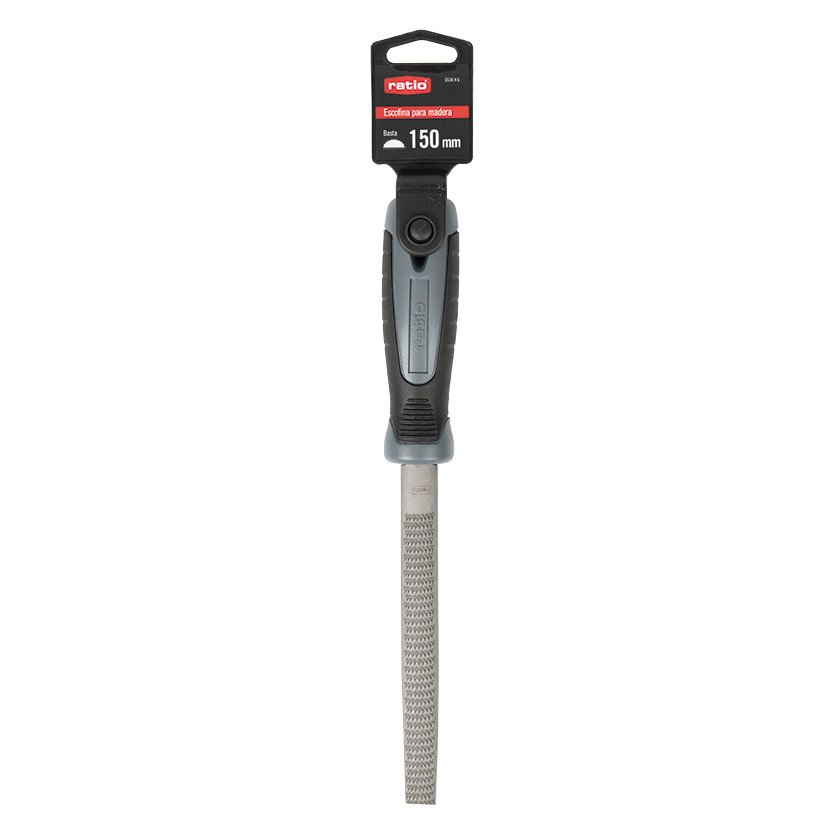 Escofina Mediacaña 150 MM MGO BASTA RATIO 150 MM herramienta carpintería - Imagen 2