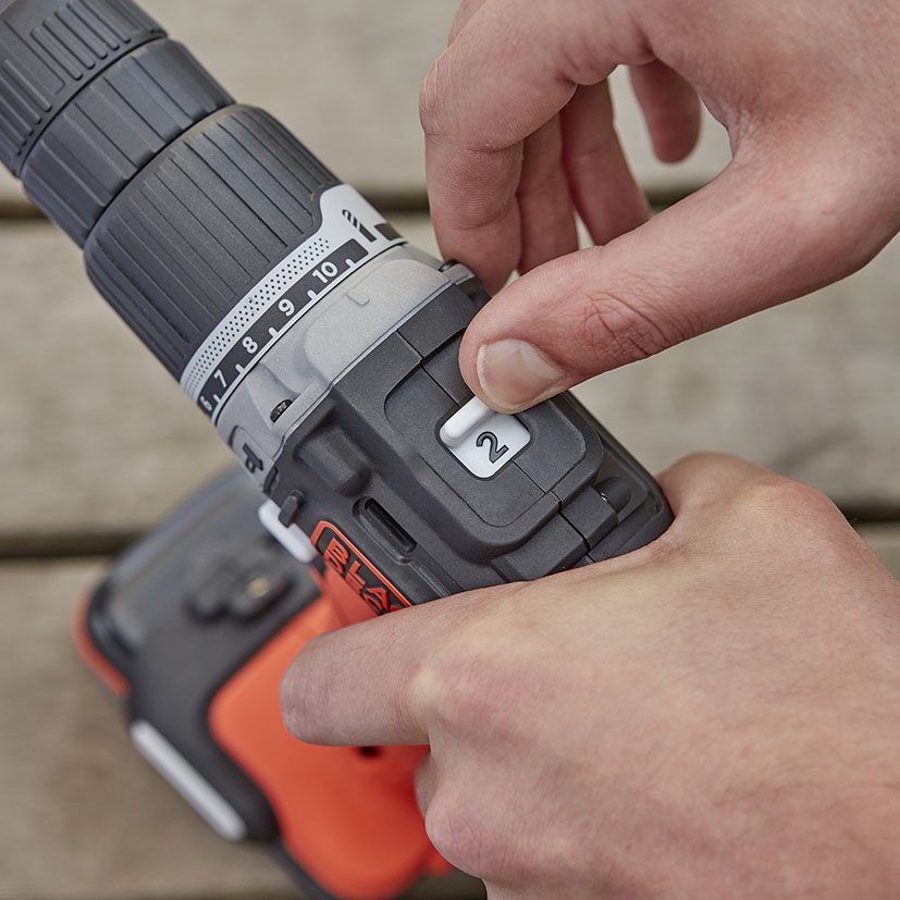 Taladro Atornill PERC BDCHD12S1-XJ 12 V Black&decker 12 V atornillador batería - Imagen 4