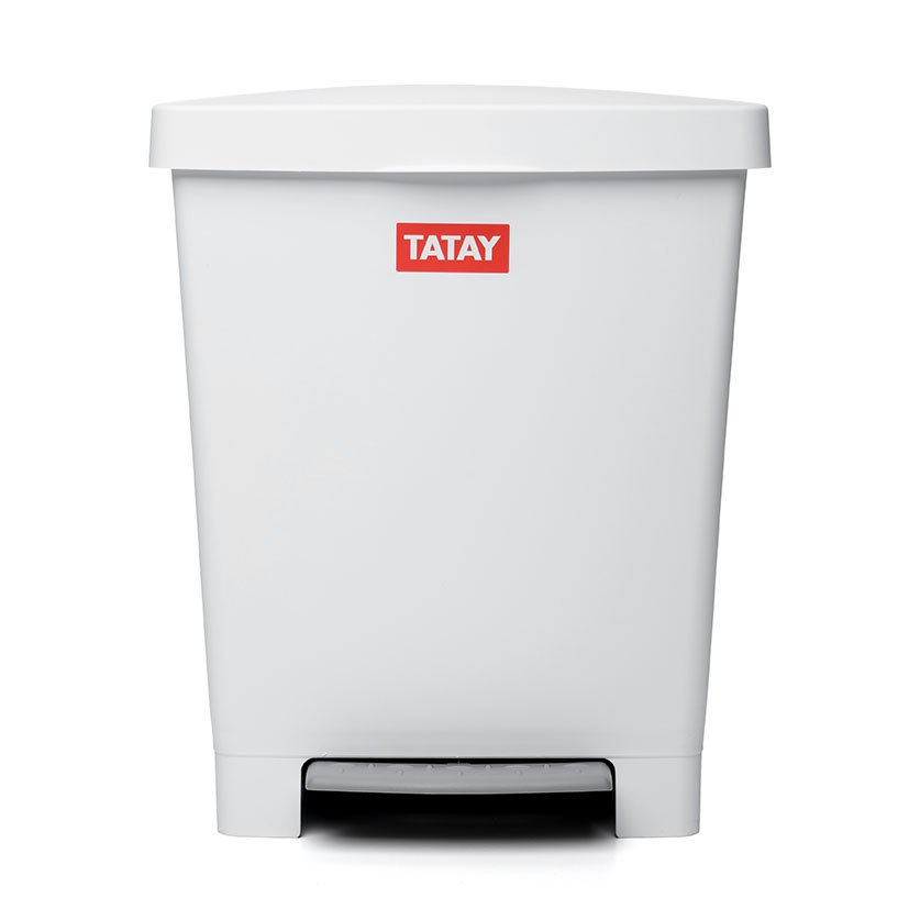CUBO PEDAL CUBIK Blanco 23 L TATAY 23 L - Imagen 2