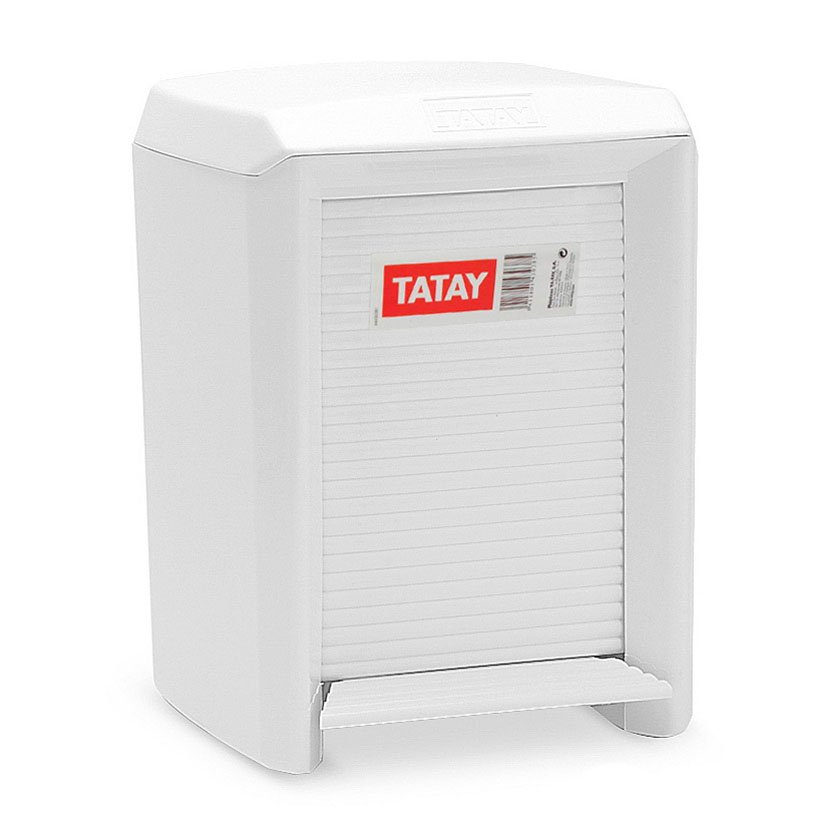 CUBO Baño 7 LTS Olympia Blanco Tatay 8X19X22 1 Cm sanitario - Imagen 2