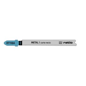 Hoja Sierra Calar Metal Ratio Proseries Anclaje Bosch RT118A Tipo Corte Básico/recto.grosor Corte 1-3 Mm.hoja Hss 9