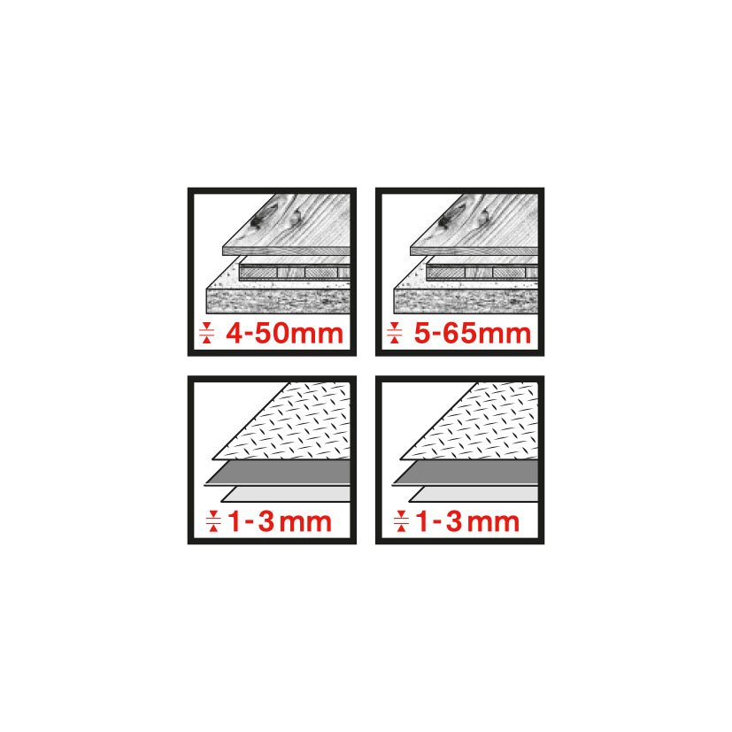 Sierra CALAR RATIO para B&d Juego 5 RATIO Proseries 5 Mm 0 Mm - Imagen 2