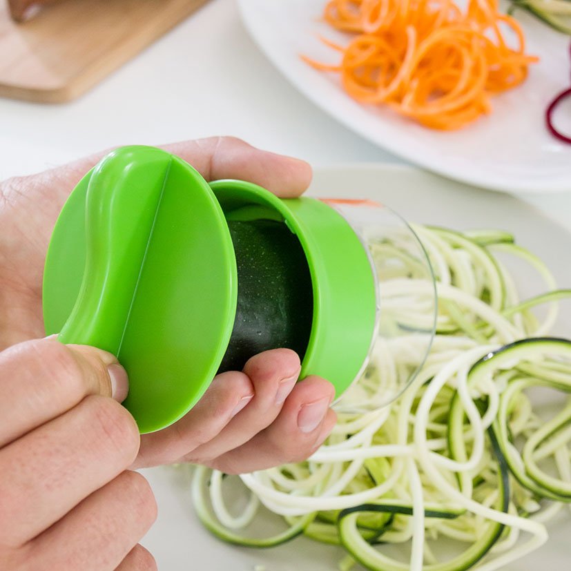 Cortador Verduras EN Espiral MINI Innovagoods 8X9 Cm procesado alimento - Imagen 2