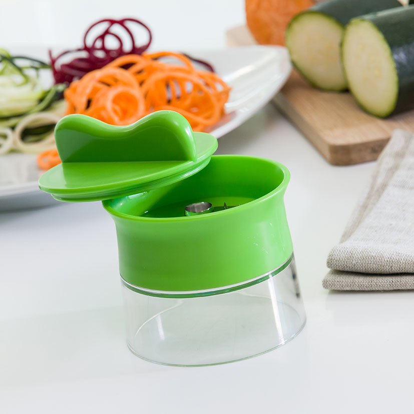 Cortador Verduras EN Espiral MINI Innovagoods 8X9 Cm procesado alimento - Imagen 3