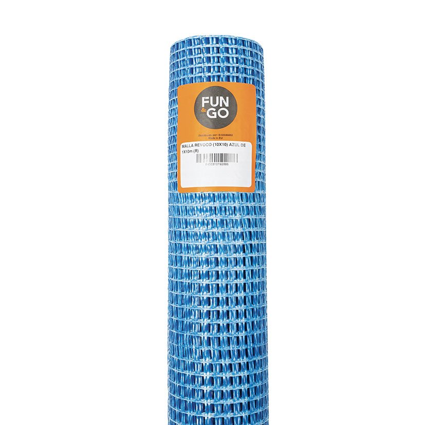 MALLA Revocos AZUL Mortero 1X10M Fun&go 1X10 M - Imagen 2