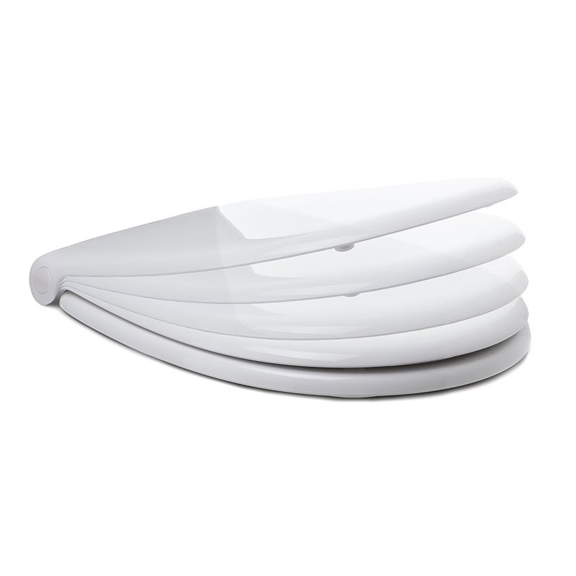 TAPA WC Sanitario FLAT Softclose TATAY 1 Kg Blanco - Imagen 3