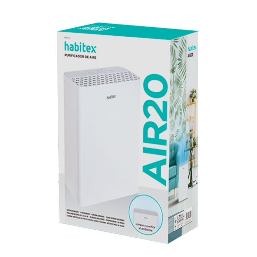 Purificador DE AIRE Habitex AIR20 5X17 5X50 Cm deshumidificador 50 W - Imagen 5