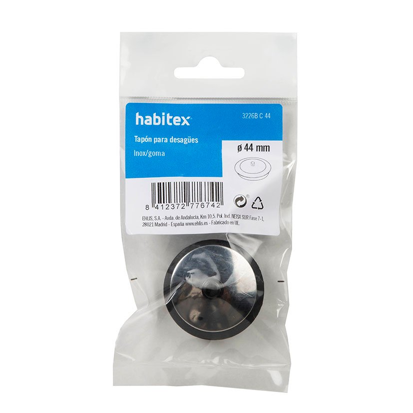 TAPON Lavabo DIAM 44 MM Habitex 44 MM desag - Imagen 2