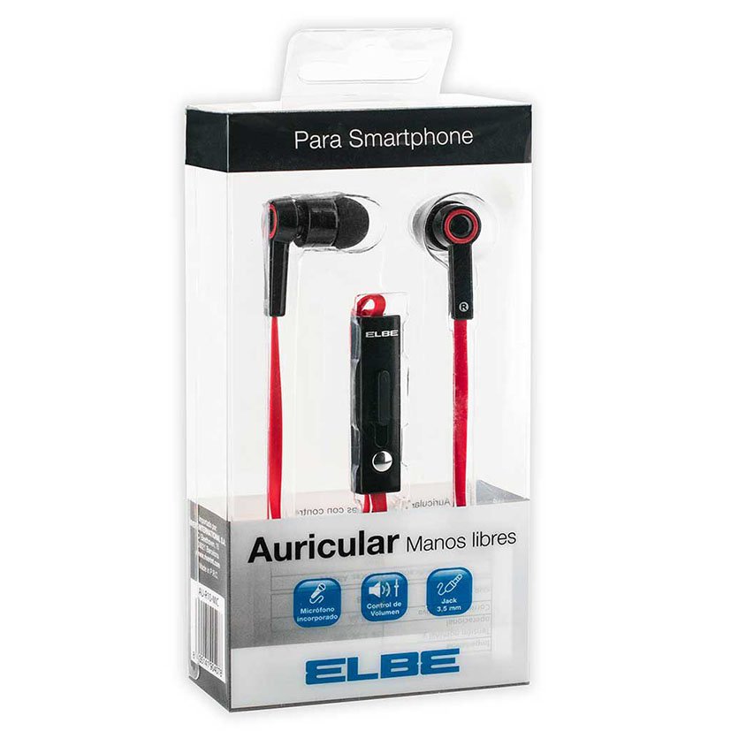 Auricular Intrauditivo MICRO ROJO ELBE sonido - Imagen 2