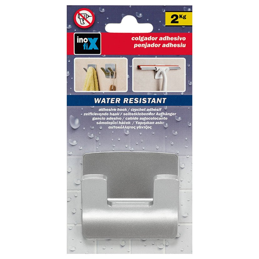 Colgador ADH RES AGUA RAMA D 1U CR Inofix Mate gancho adhesivo - Imagen 2