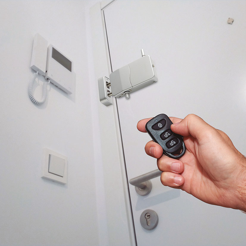 Cerradura Invisible CON Alarma PLATA Arregui - Imagen 4
