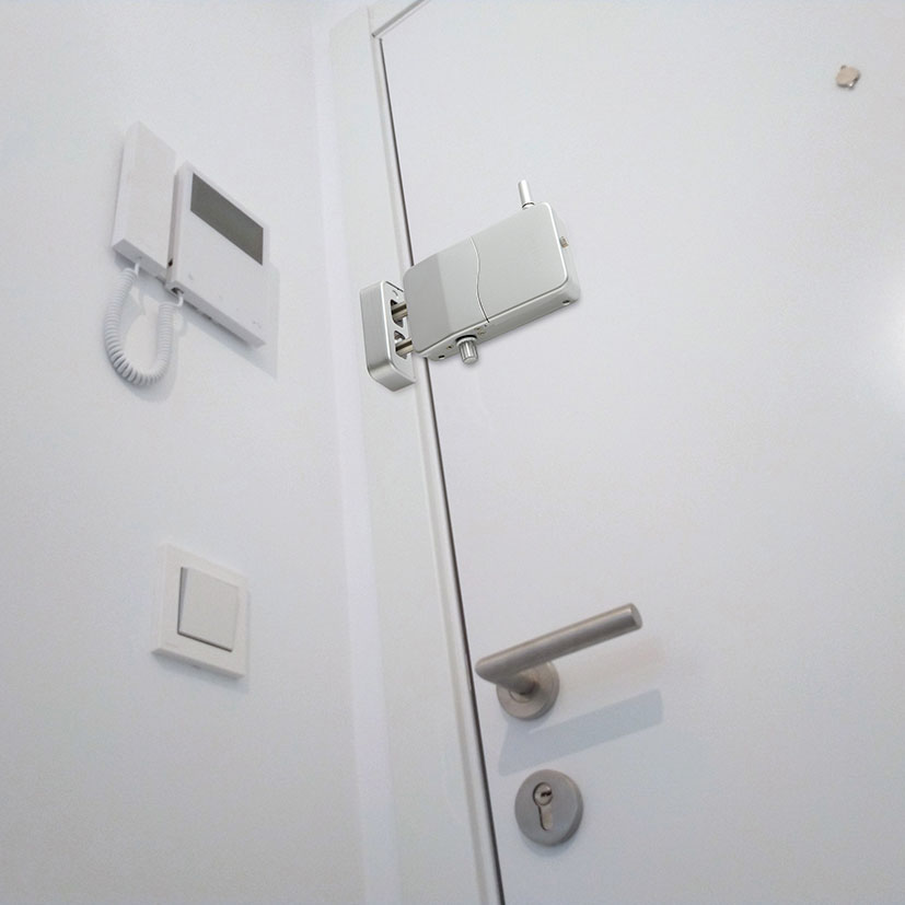 Cerradura Invisible CON Alarma PLATA Arregui - Imagen 5