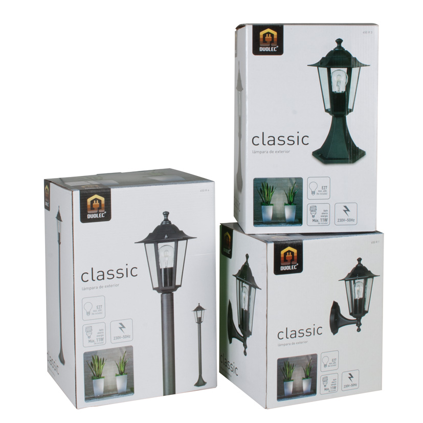 Aplique Exterior Classic 60 W Descend NG Duolec 60 W 31 Cm lámpara - Imagen 2