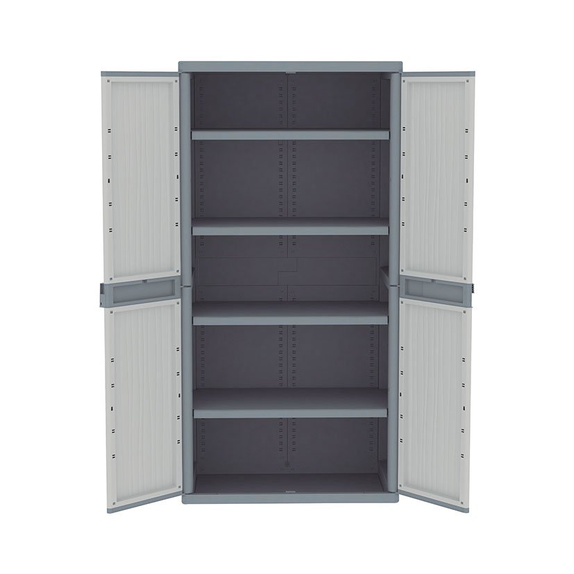 Armario Resina Wavejumbo 4 Estantes Jobgar 7X53 7X180 Cm - Imagen 2