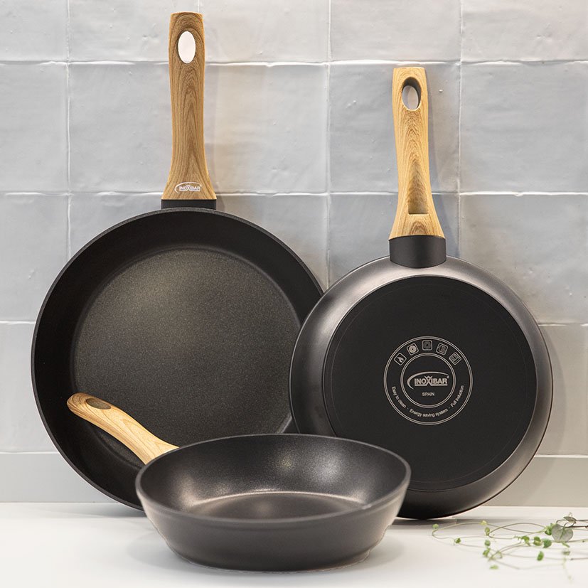 SERIE FORET Sarten 20 CM Inoxibar plancha grill - Imagen 4