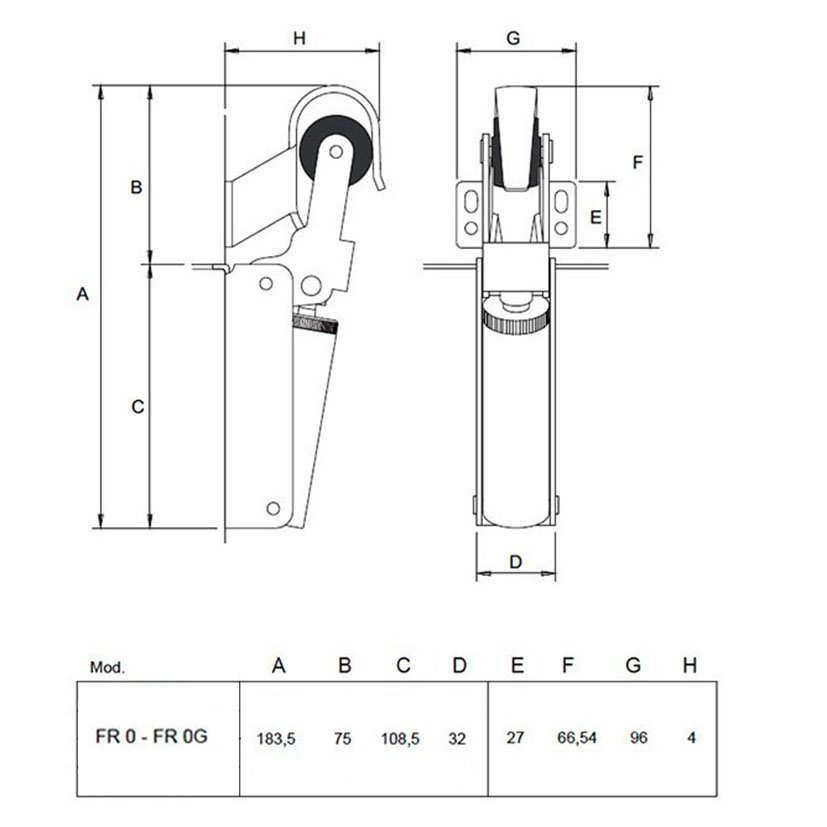 Retenedor Puerta MOD FR ALUM 80 KG PLATA Justor 80KG mecanismo cierrapuerta - Imagen 2