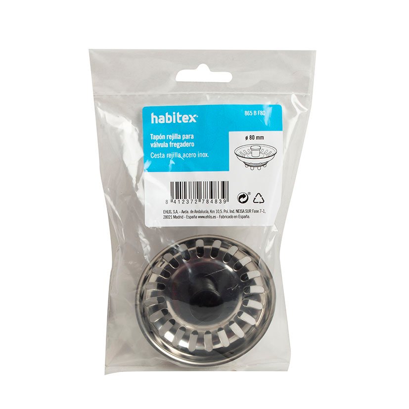 TAPON Rejilla para Valvula FREG 80 MM Habitex 80 MM desag - Imagen 2