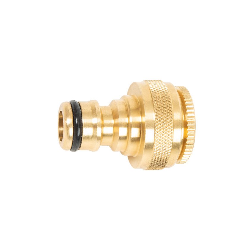 Raccord Hembra GRIFO 3/4"-1/2" Lista Latón manguera - Imagen 2