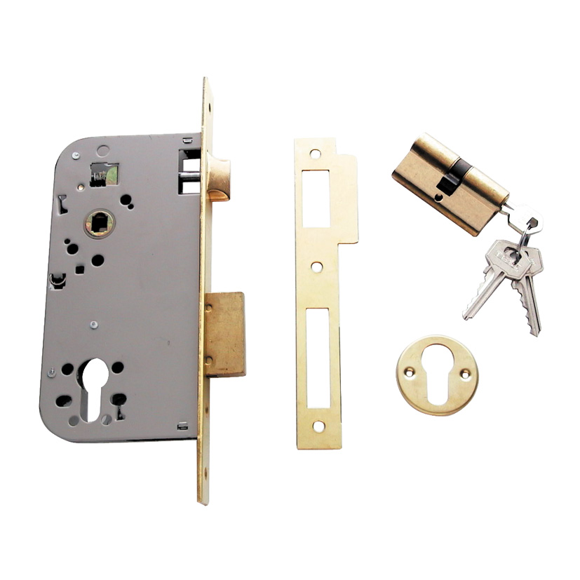 Cerradura Embutir 2030 ENT 50 NIQUE Tesaassaabloy 79 Mm 50 Mm Niquelado - Imagen 3