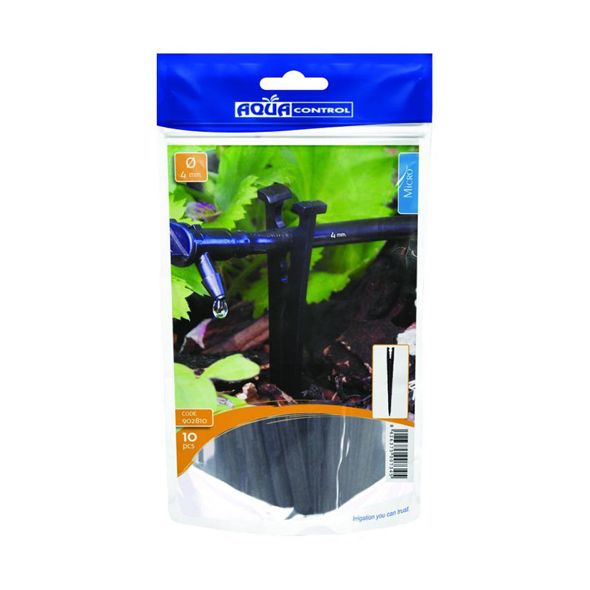 RIEGO GOTEO Soporte 4 MM 10 UDS Aquacontrol distribución - Imagen 3
